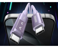 UGREEN Kabel USB-C do USB-C Uno L509 100W 2m fioletowy - 1489169 - zdjęcie 4